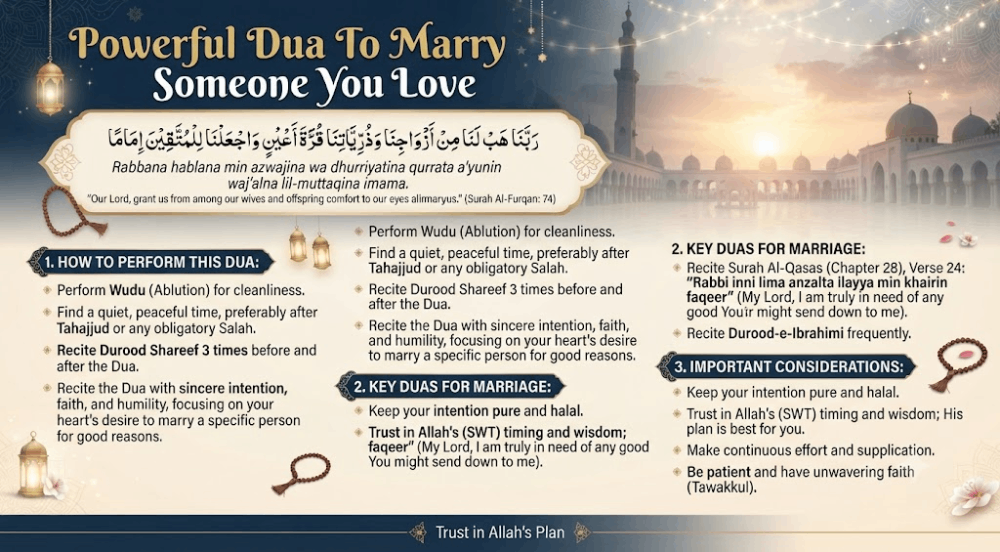 Powerful Dua To Marry Someone You Love