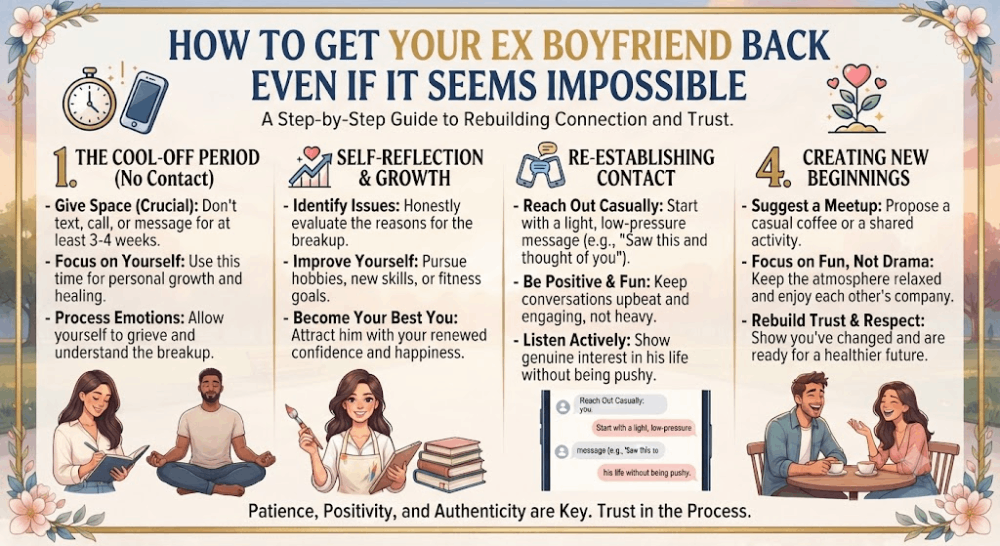 How To Get Your Ex Boyfriend Back Even If It Seems Impossible