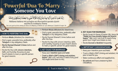 Powerful Dua To Marry Someone You Love